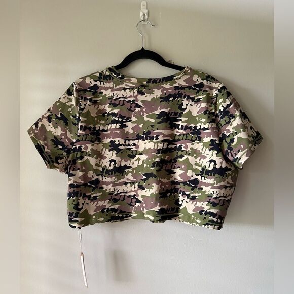 NWT Skims Swim Shirt Tee - Signature Swim T Shirt Camo Size 4X - Picture 7 of 9
